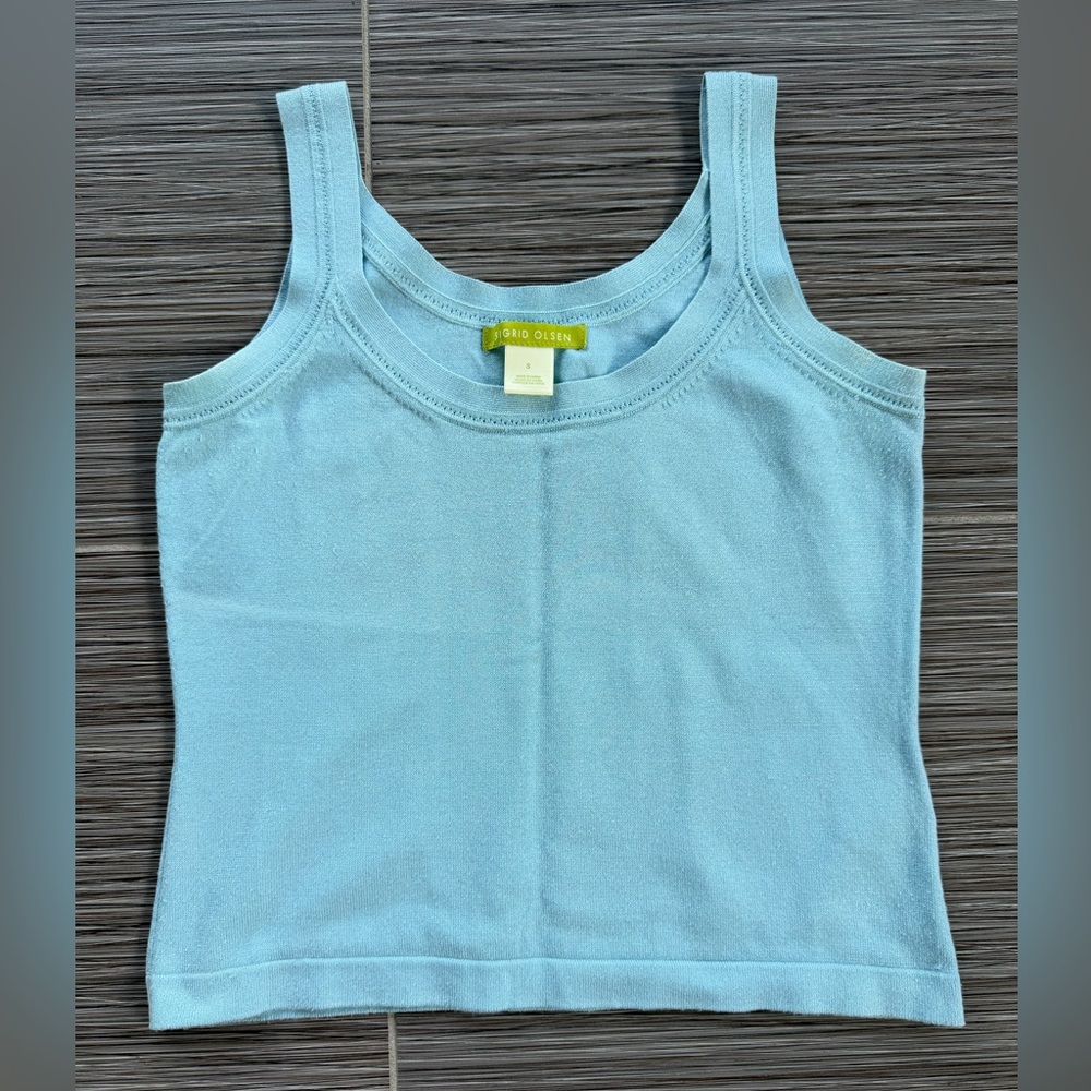 Light Blue Tank Top size small